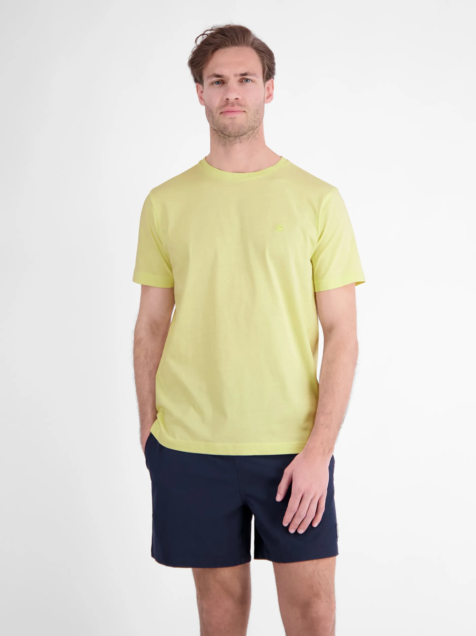 LERROS Herren T-Shirt in gelb