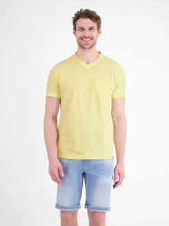 LERROS Herren T-Shirt in gelb