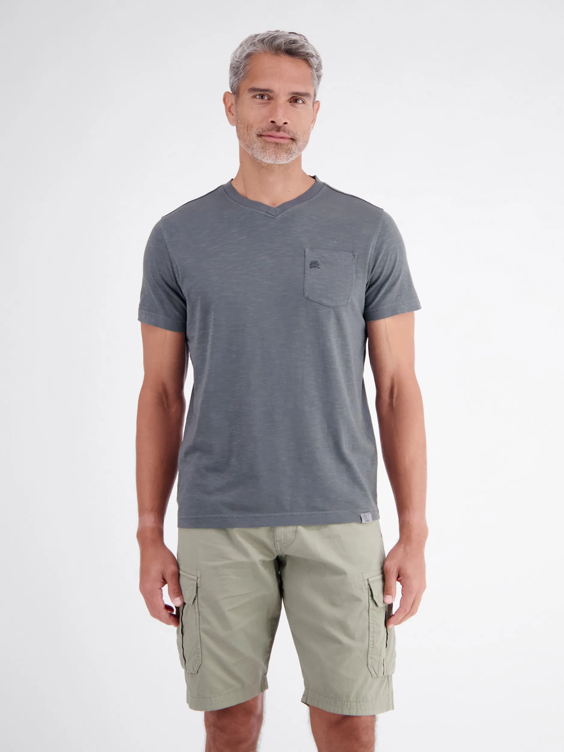 LERROS Herren T-Shirt in grau