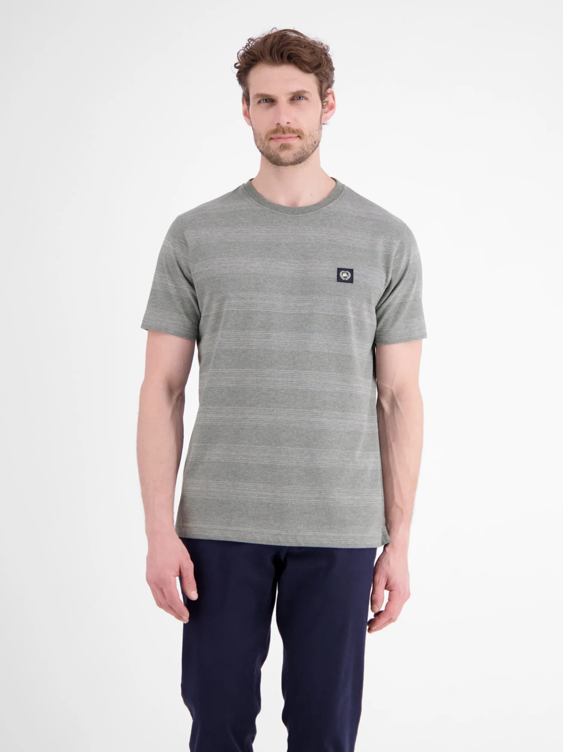 LERROS Herren T-Shirt in grau