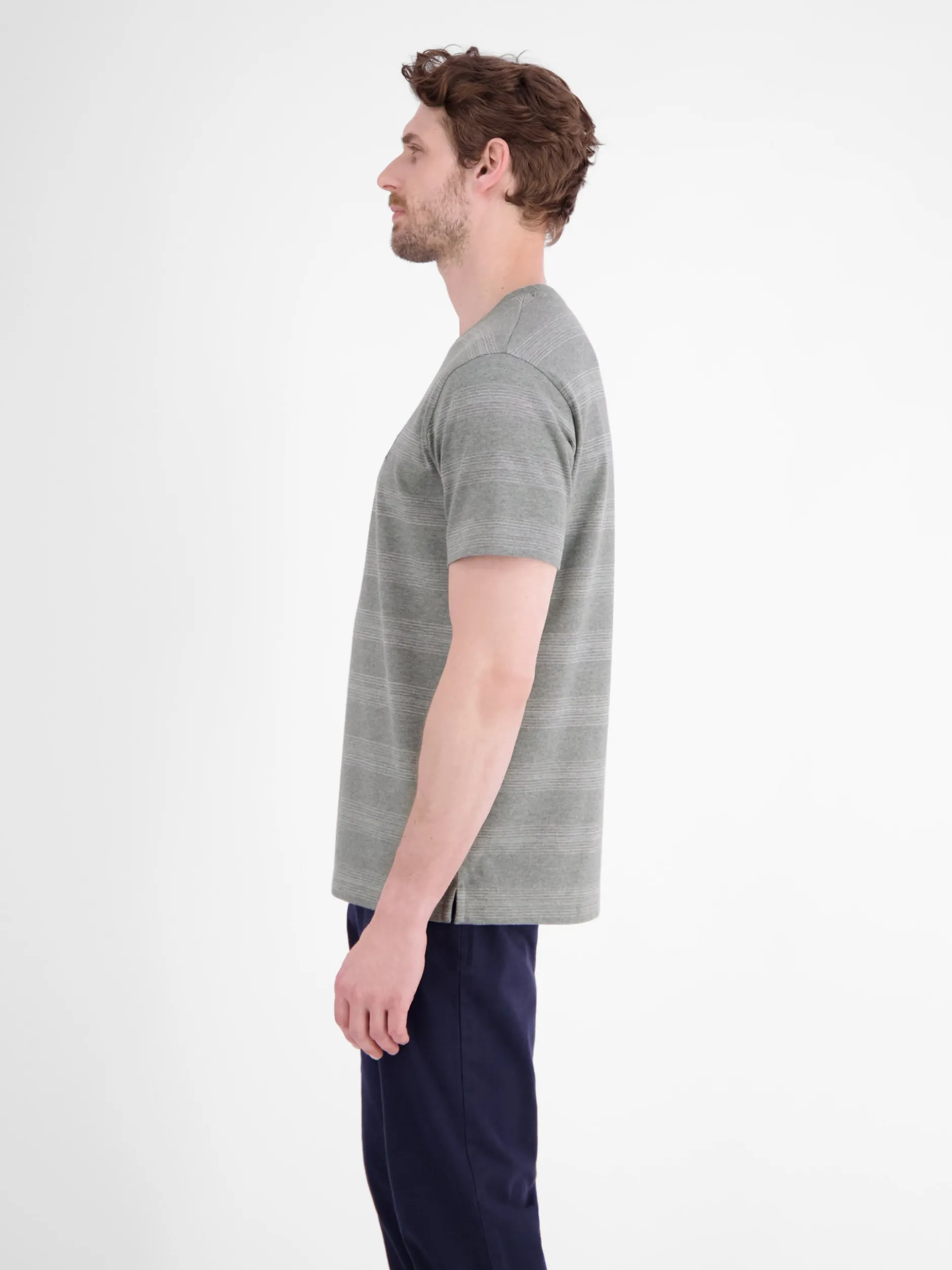LERROS Herren T-Shirt in grau