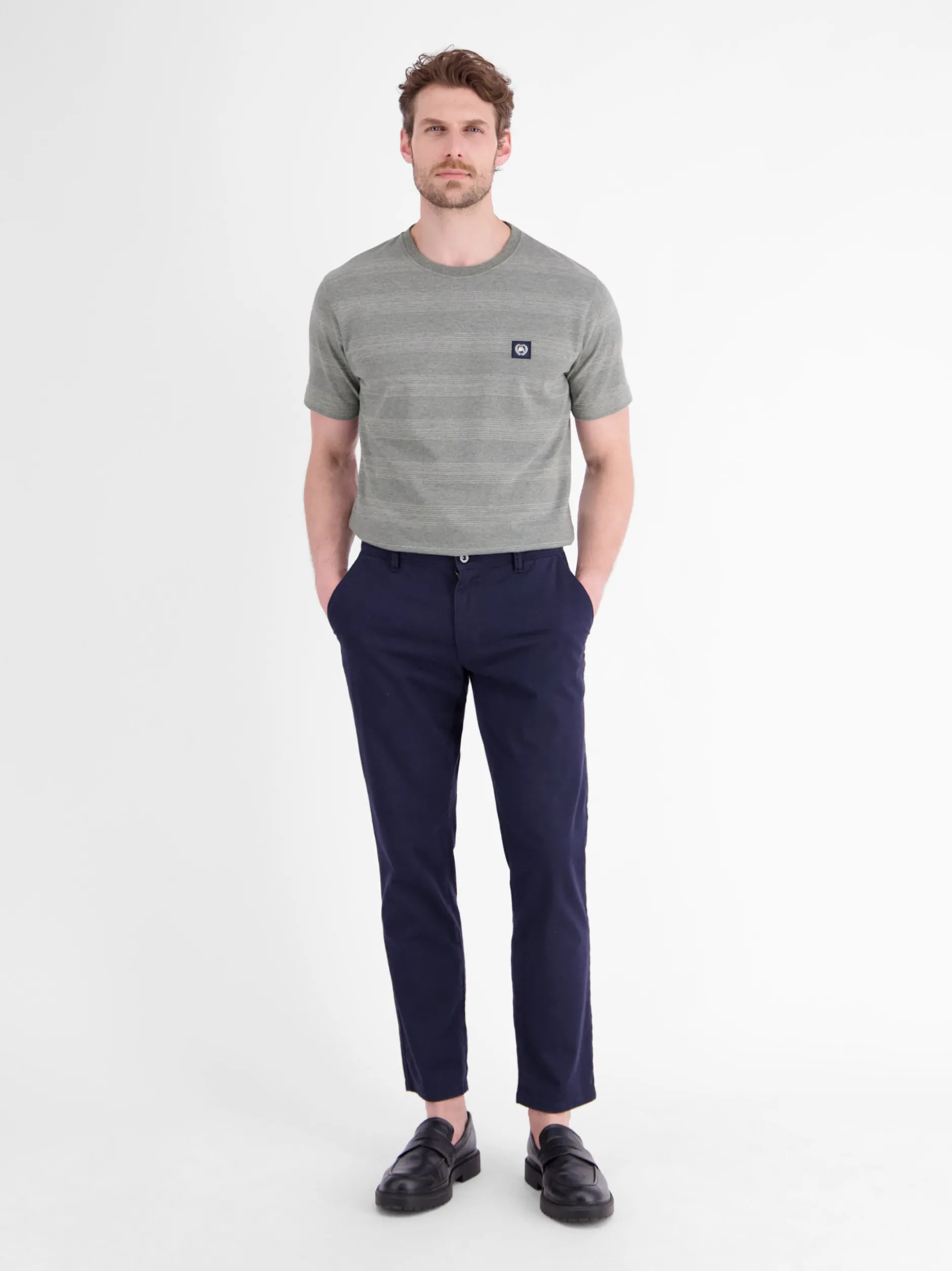 LERROS Herren T-Shirt in grau