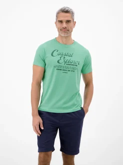 LERROS Herren T-Shirt in grün