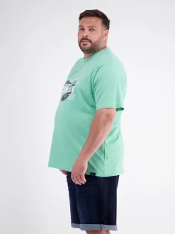 LERROS Herren T-Shirt in grün