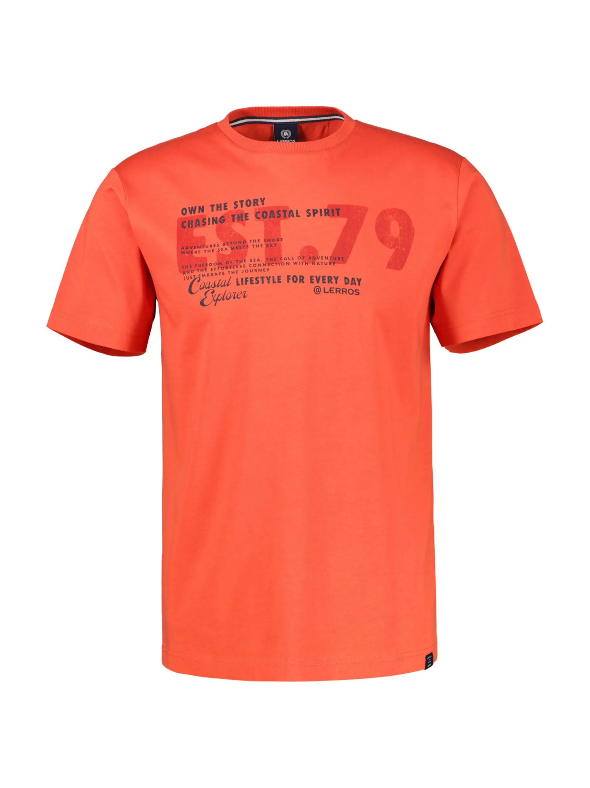 LERROS Herren T-Shirt in rot