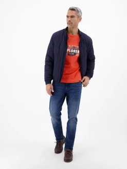 LERROS Herren T-Shirt in rot