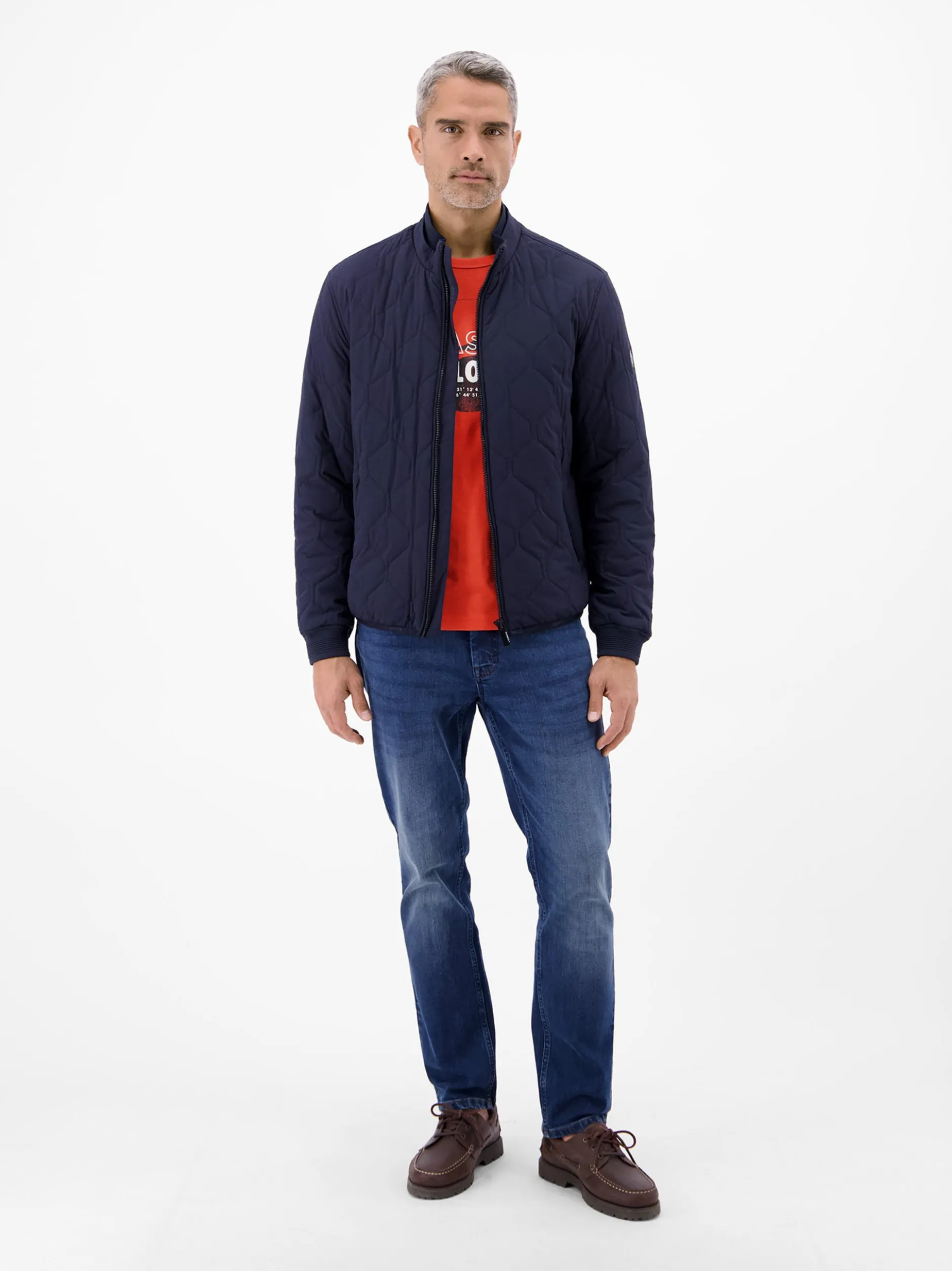 LERROS Herren T-Shirt in rot