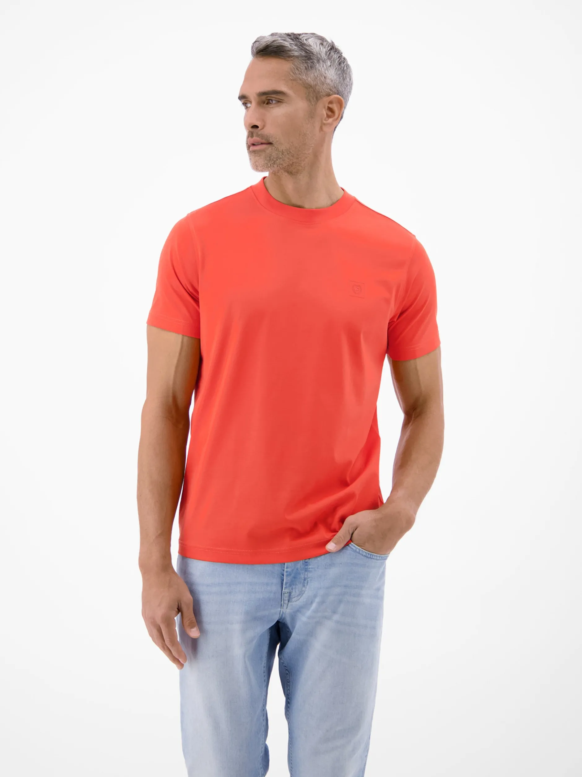 LERROS Herren T-Shirt in rot