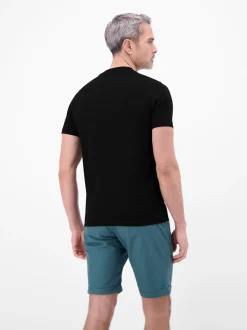 LERROS Herren T-Shirt in schwarz