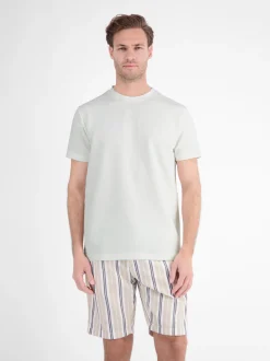 LERROS Herren T-Shirt in weiß