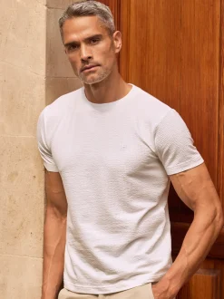 LERROS Herren T-Shirt in weiß