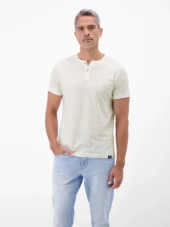 LERROS Herren T-Shirt in weiß
