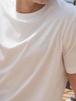 LERROS Herren T-Shirt in weiß