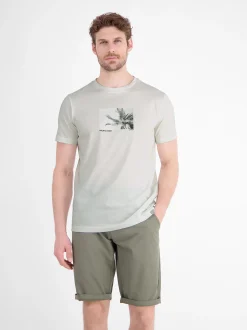LERROS Herren T-Shirt in weiß