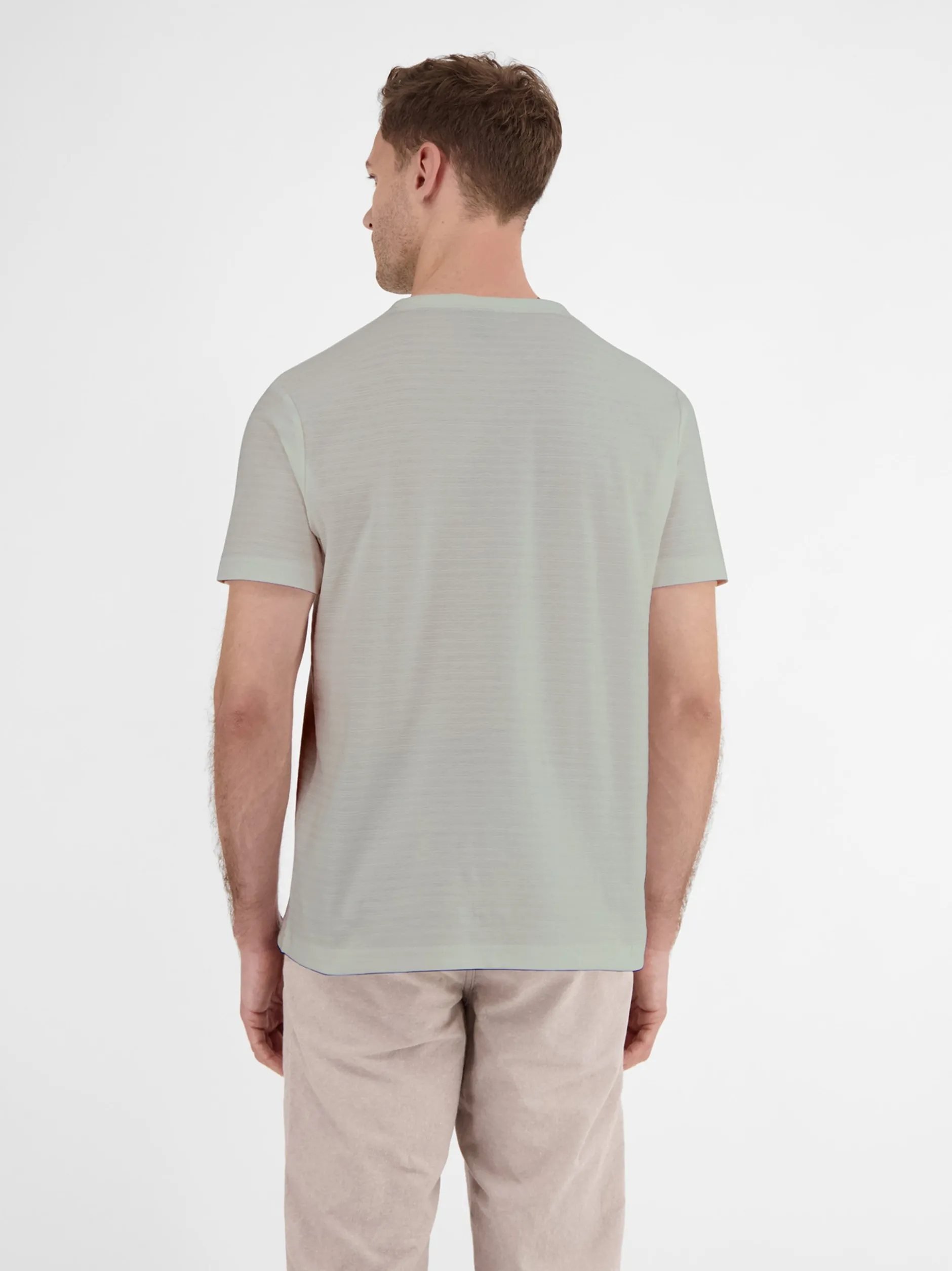 LERROS Herren T-Shirt in weiß