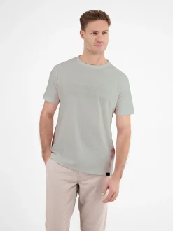 LERROS Herren T-Shirt in weiß