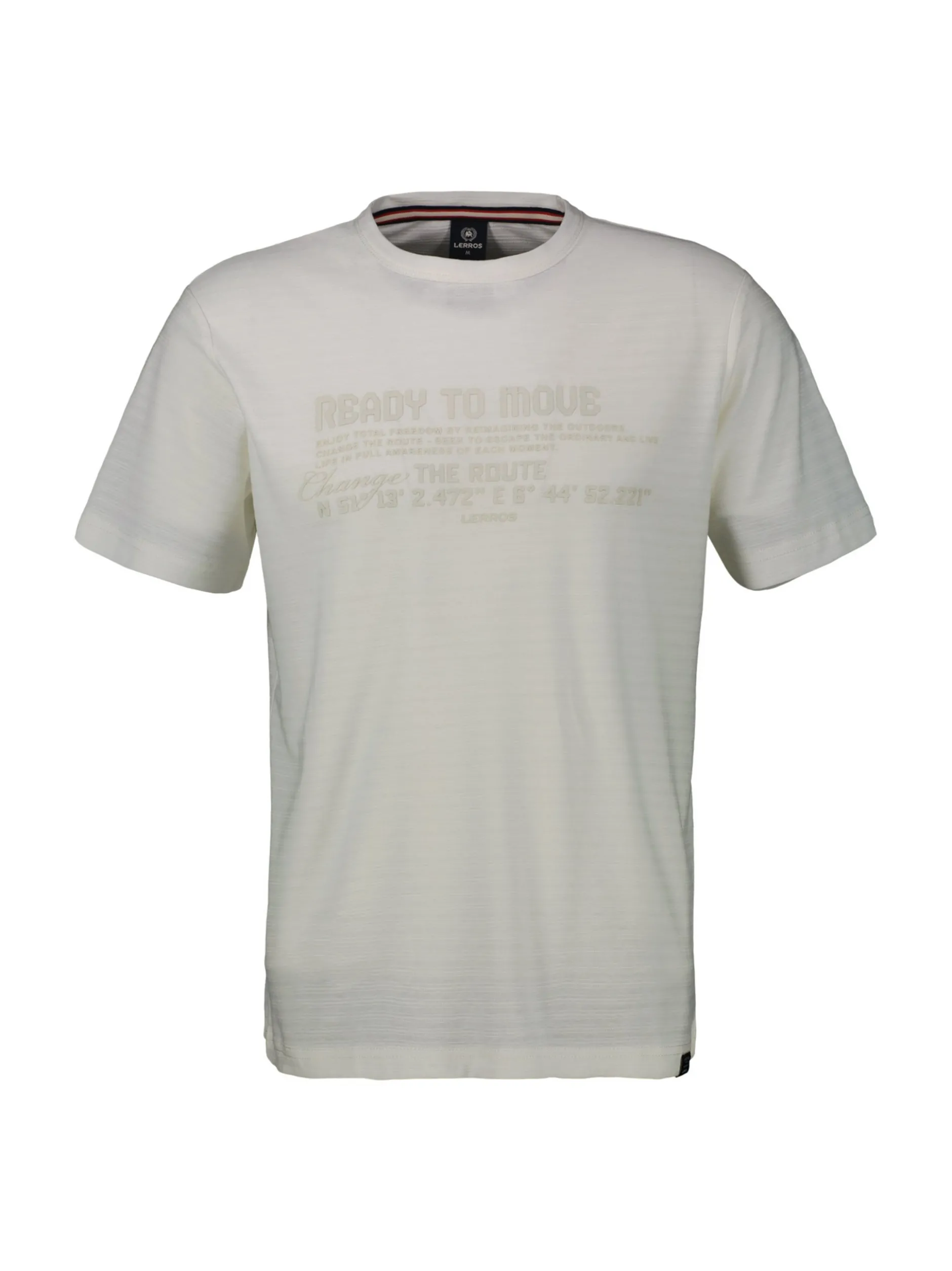 LERROS Herren T-Shirt in weiß