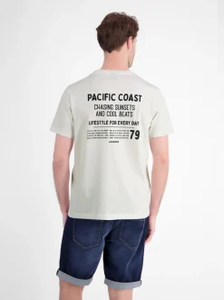 LERROS Herren T-Shirt in weiß