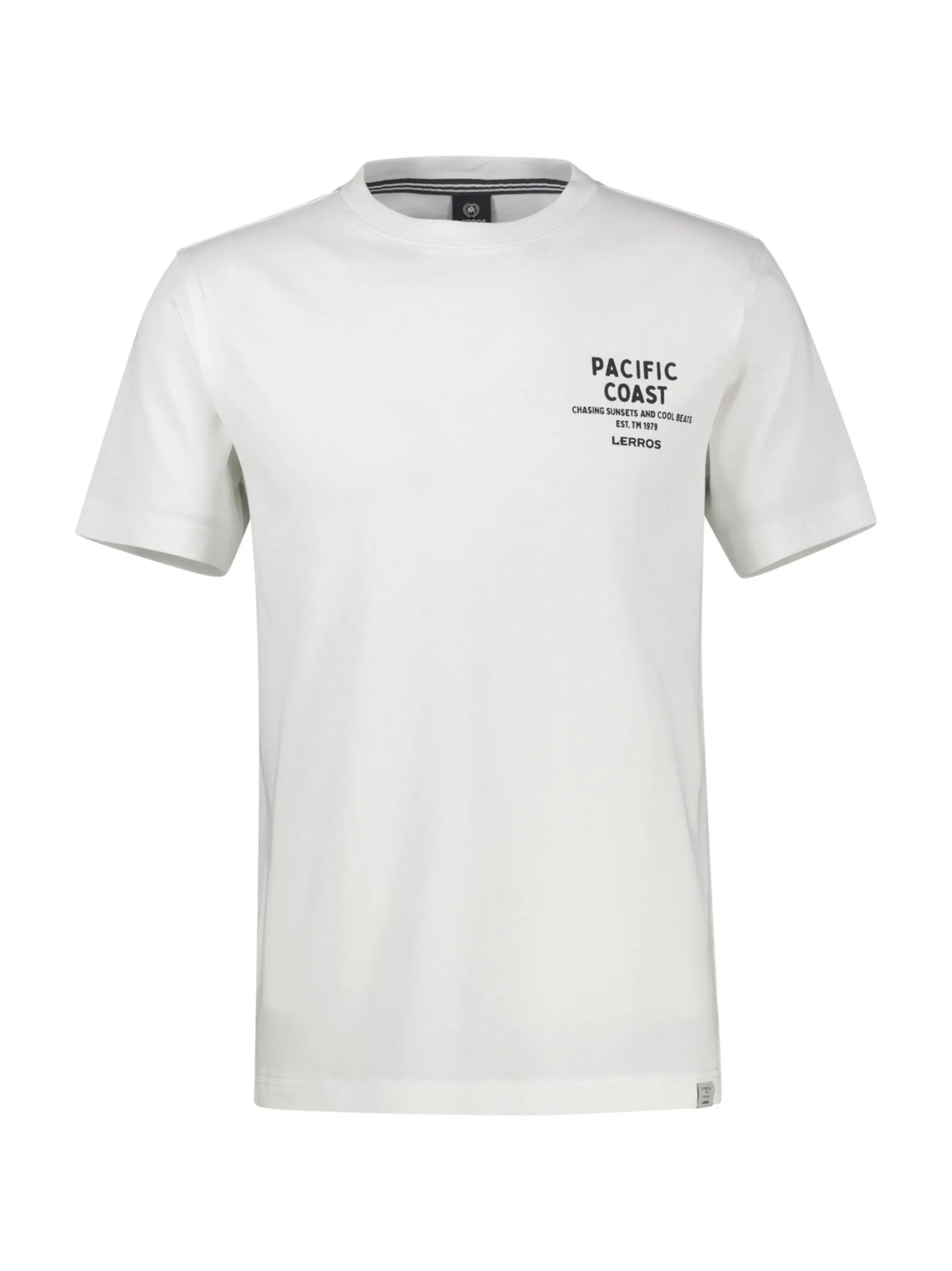 LERROS Herren T-Shirt in weiß