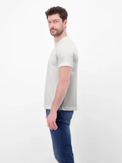 LERROS Herren T-Shirt in weiß