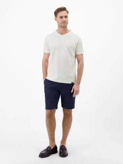 LERROS Herren T-Shirt in weiß