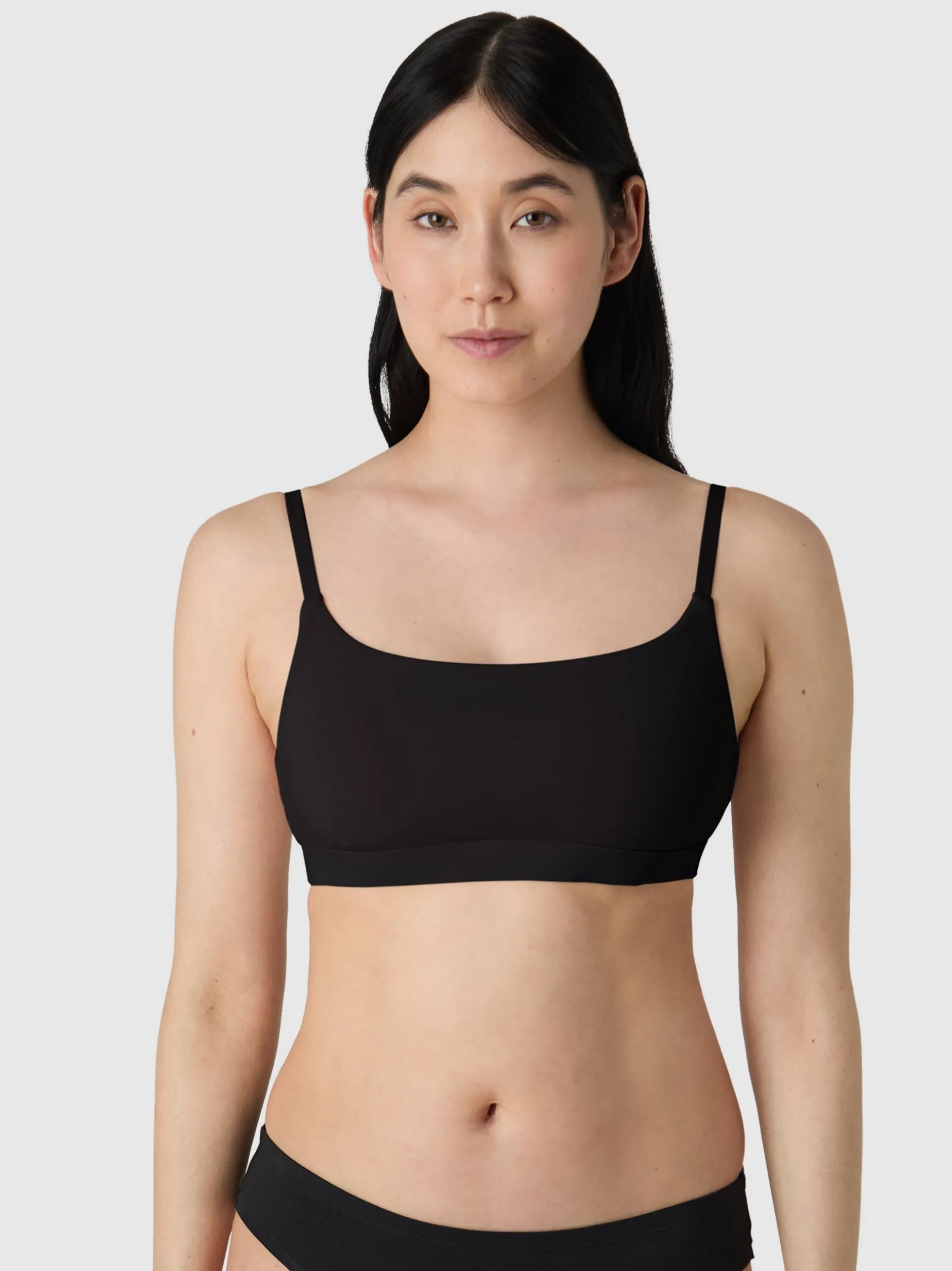 Les Lunes Damen Bralette in schwarz
