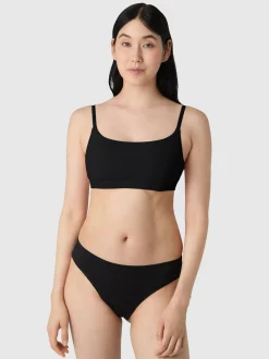 Les Lunes Damen Bralette in schwarz