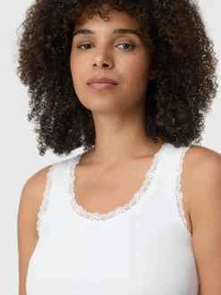 Les Lunes Damen Ärmelloses Shirt in schwarz