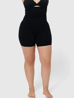 Les Lunes Damen Shapinghose in schwarz