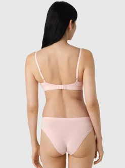 Les Lunes Damen Slip in rosa schwarz