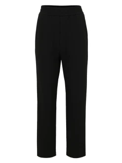 Les Lunes Damen Stoffhose in schwarz