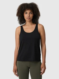 Les Lunes Damen Tank-Top in schwarz - Ärmel: ohne Arm