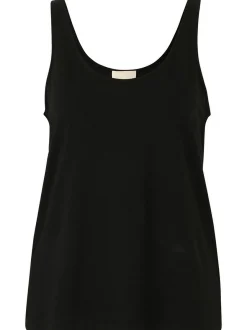 Les Lunes Damen Tank-Top in schwarz - Ärmel: ohne Arm