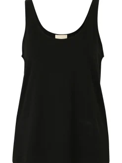 Les Lunes Damen Tank-Top in schwarz - Ärmel: ohne Arm