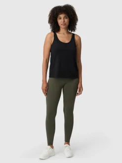 Les Lunes Damen Tank-Top in schwarz - Ärmel: ohne Arm