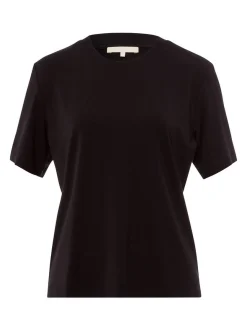 Les Lunes Damen T-Shirt in schwarz - Ärmel: kurzarm