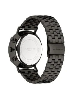 Liebeskind Berlin Damen Armbanduhr - Modern Chronograph in schwarz