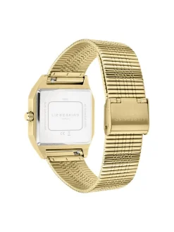 Liebeskind Berlin Damen Armbanduhr - Vinyl Vision in gold
