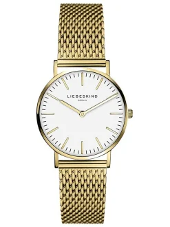 Liebeskind Berlin Damen Armbanduhr - The Slim Minimalist in gold