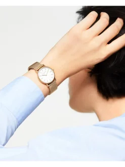 Liebeskind Berlin Damen Armbanduhr - The Slim Minimalist in gold
