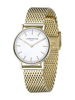 Liebeskind Berlin Damen Armbanduhr - The Slim Minimalist in gold