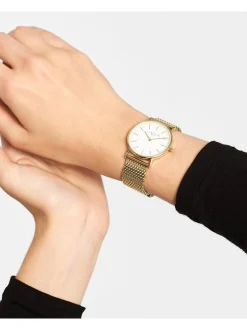 Liebeskind Berlin Damen Armbanduhr - The Slim Minimalist in gold