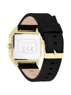 Liebeskind Berlin Damen Armbanduhr - Vinyl Vision in schwarz
