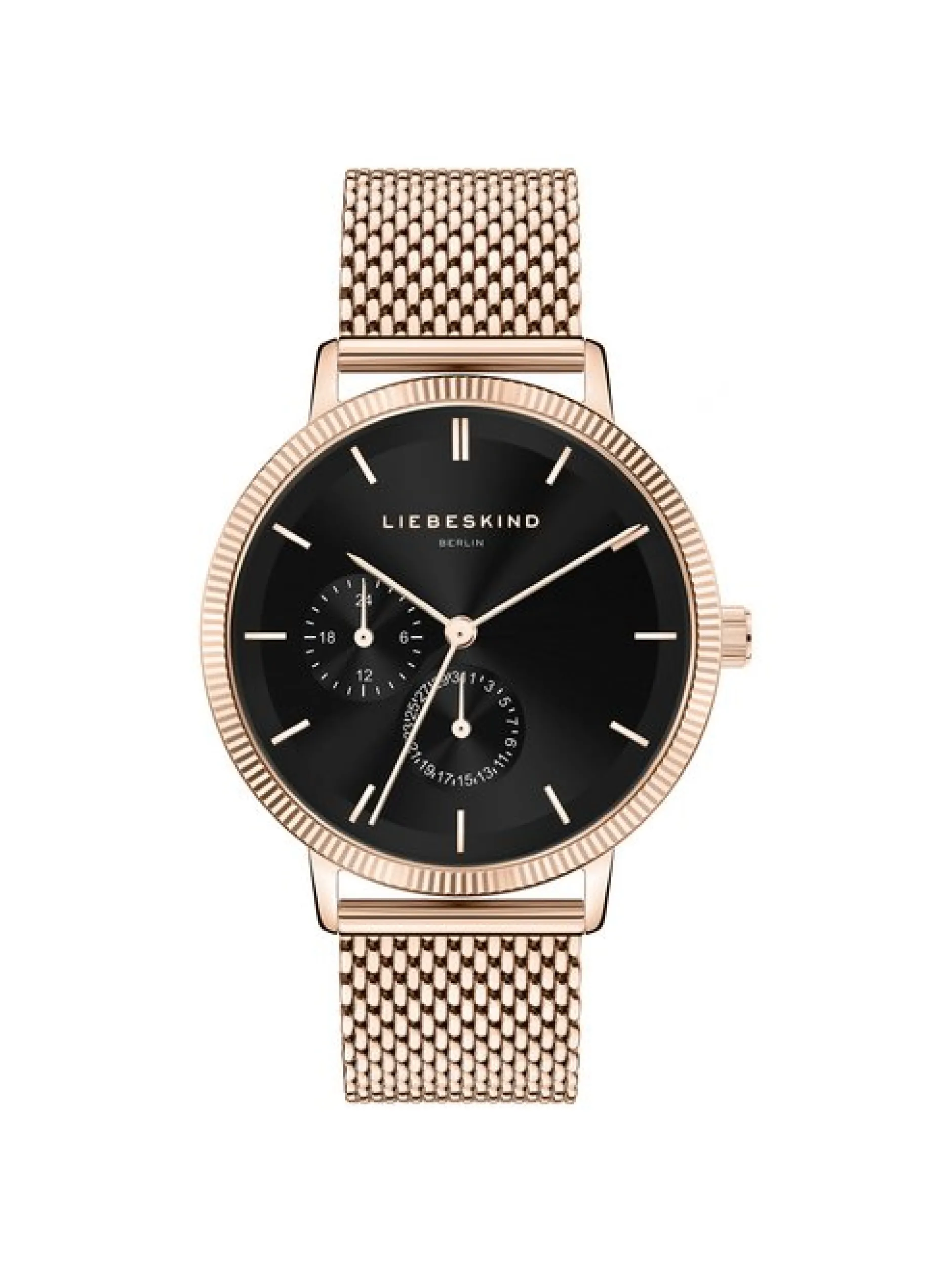 Liebeskind Berlin Damen Armbanduhr - Clean Multifunction in roségold