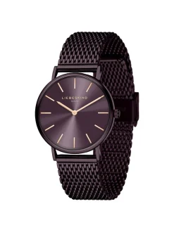Liebeskind Berlin Damen Armbanduhr - The Colourful Classic in lila