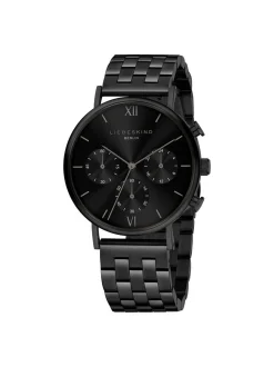Liebeskind Berlin Damen Armbanduhr - Small Modern Chronograph in schwarz