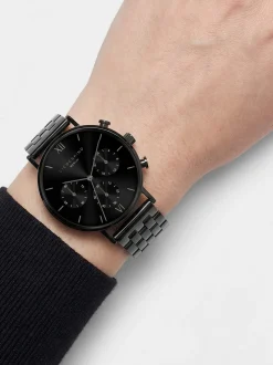 Liebeskind Berlin Damen Armbanduhr - Small Modern Chronograph in schwarz