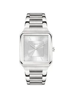 Liebeskind Berlin Damen Armbanduhr - The Square Minimalist in silber