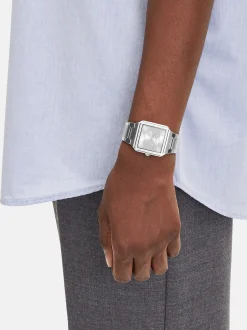 Liebeskind Berlin Damen Armbanduhr - The Square Minimalist in silber