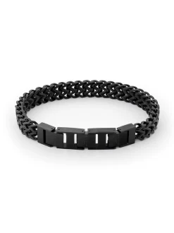 Liebeskind Berlin Damen Armband - The Woven in schwarz